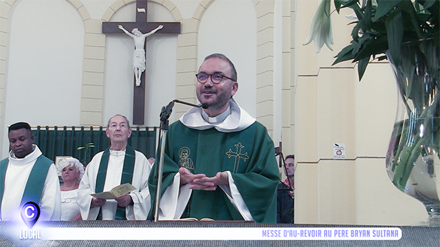 Messe d'au-revoir au Père Bryan Sultana