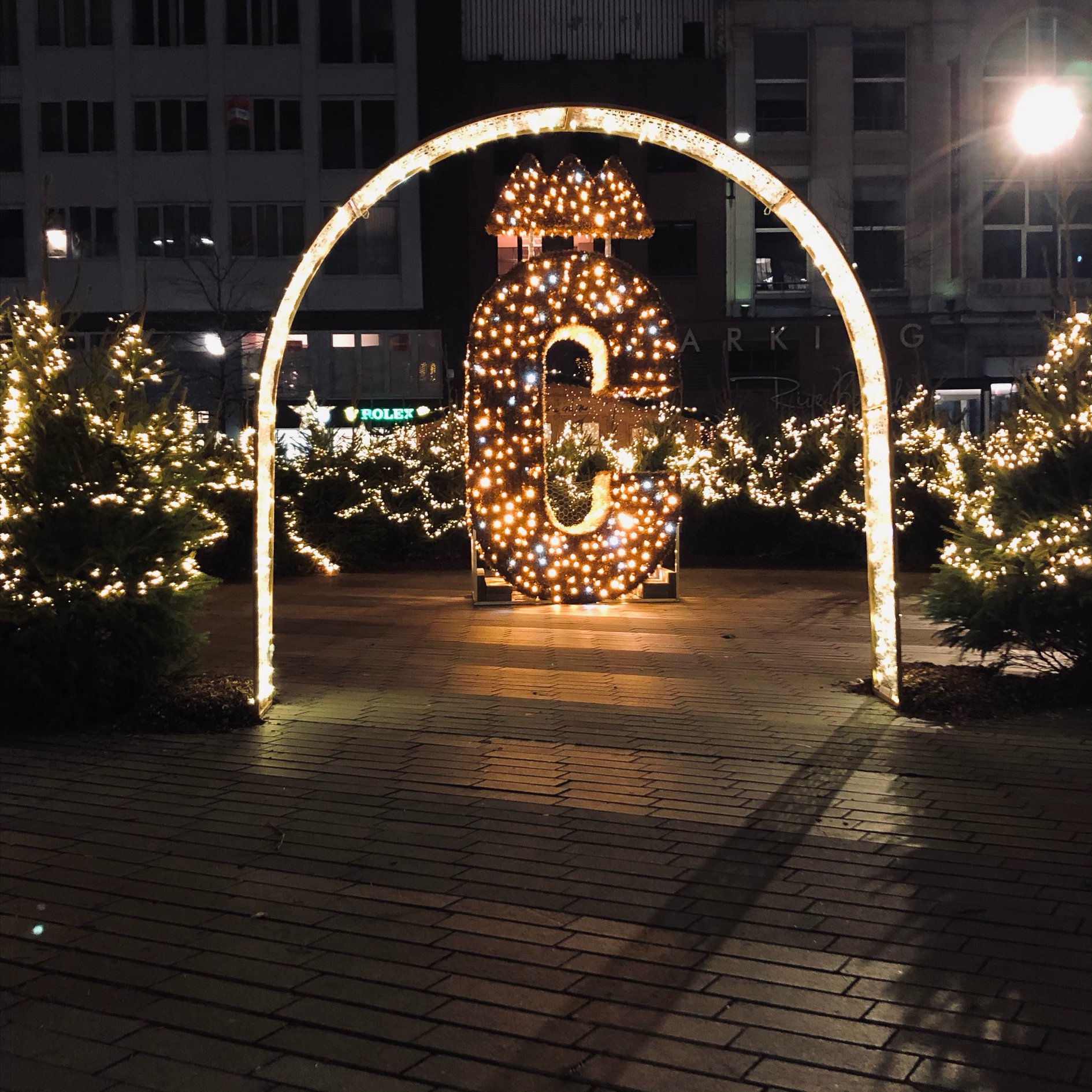 Comme un air de marché de Noël à Charleroi