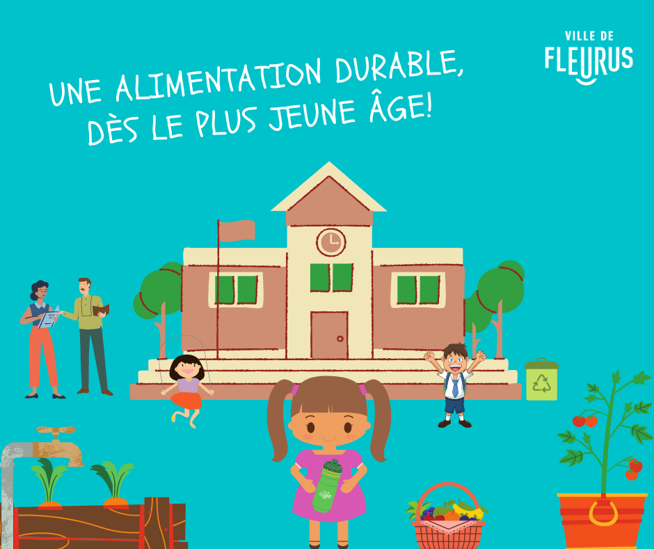 Fleurus: des projets scolaires pour une meilleure alimentation 