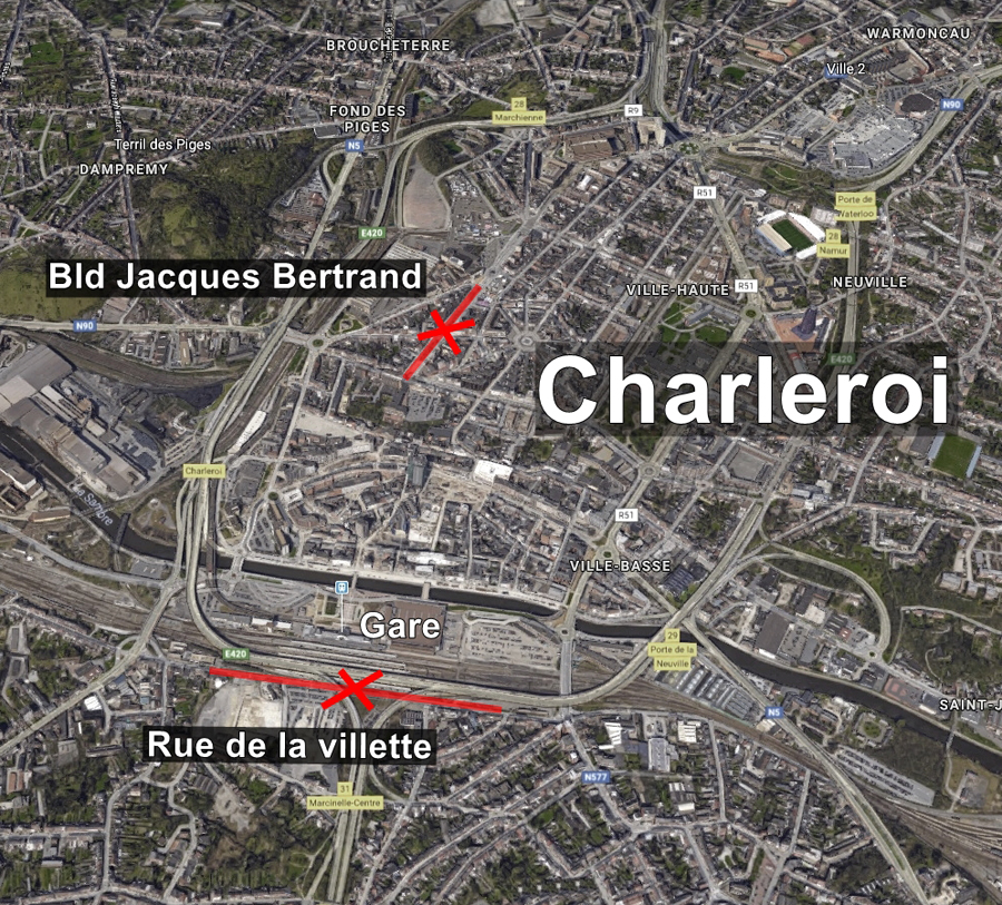 Charleroi: Appel à témoins 