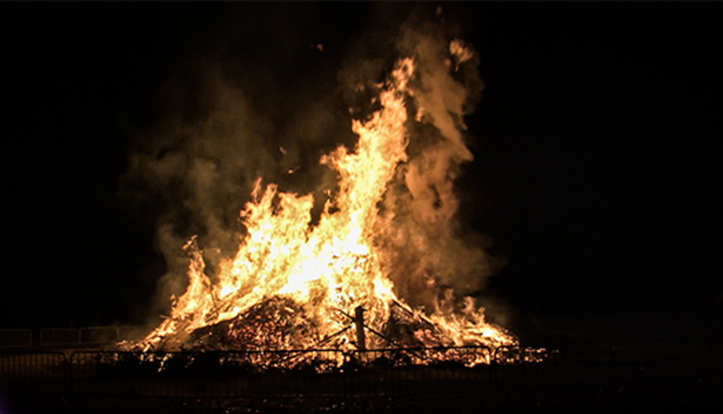 Un Taminois blessé au grand feu de Falisolle