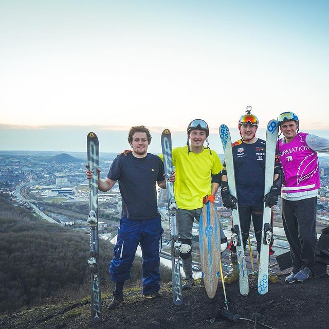 Du ski sur les terrils, ce qui n'est pas interdit est permis