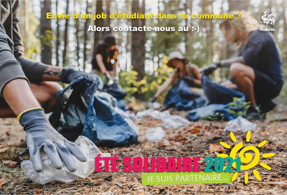 Fontaine-l’Evêque: un job étudiant grâce à Eté Solidaire ! 