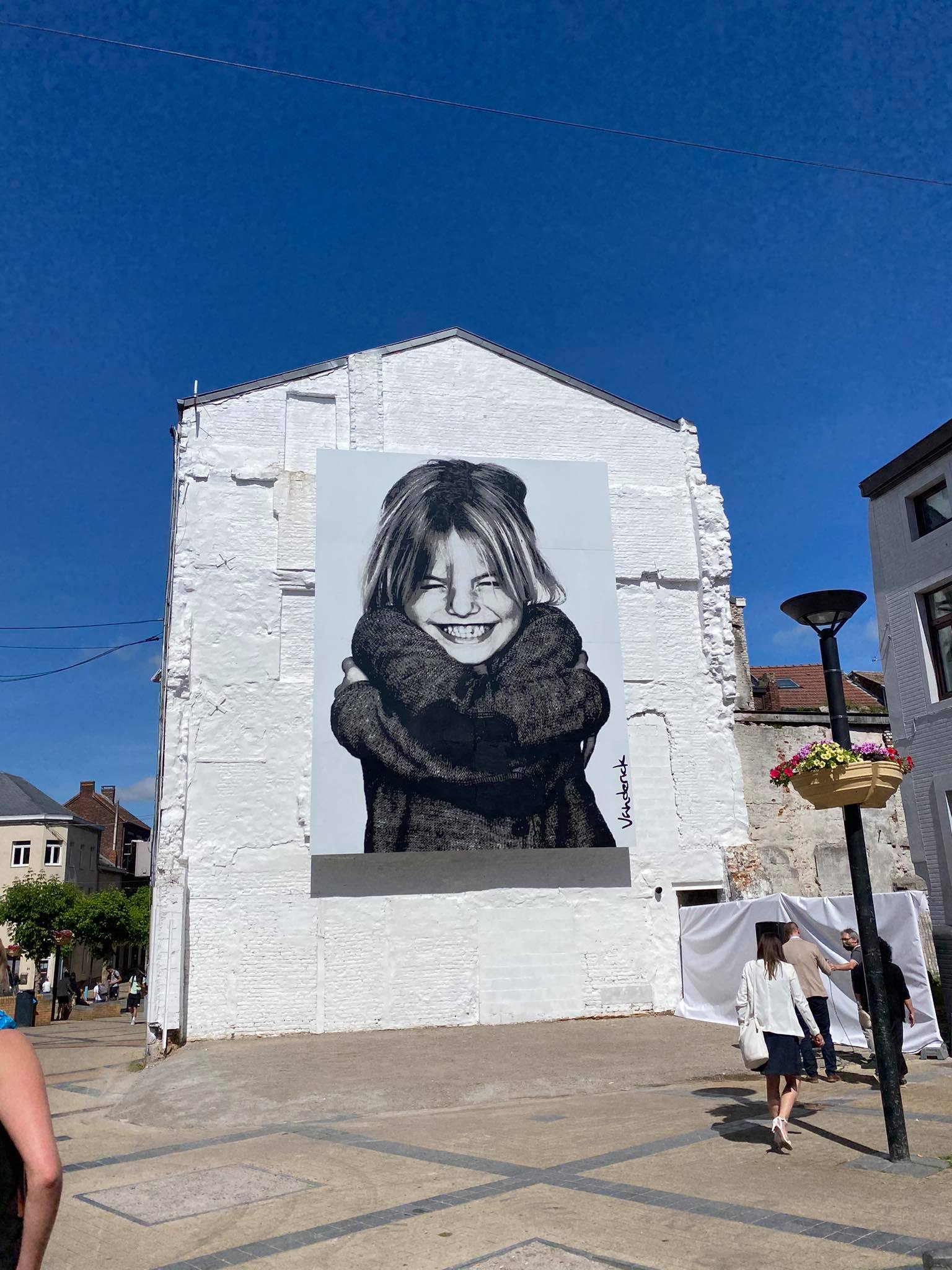 Fleurus: La nouvelle fresque de Ben Vanderick dévoilée ce vendredi 