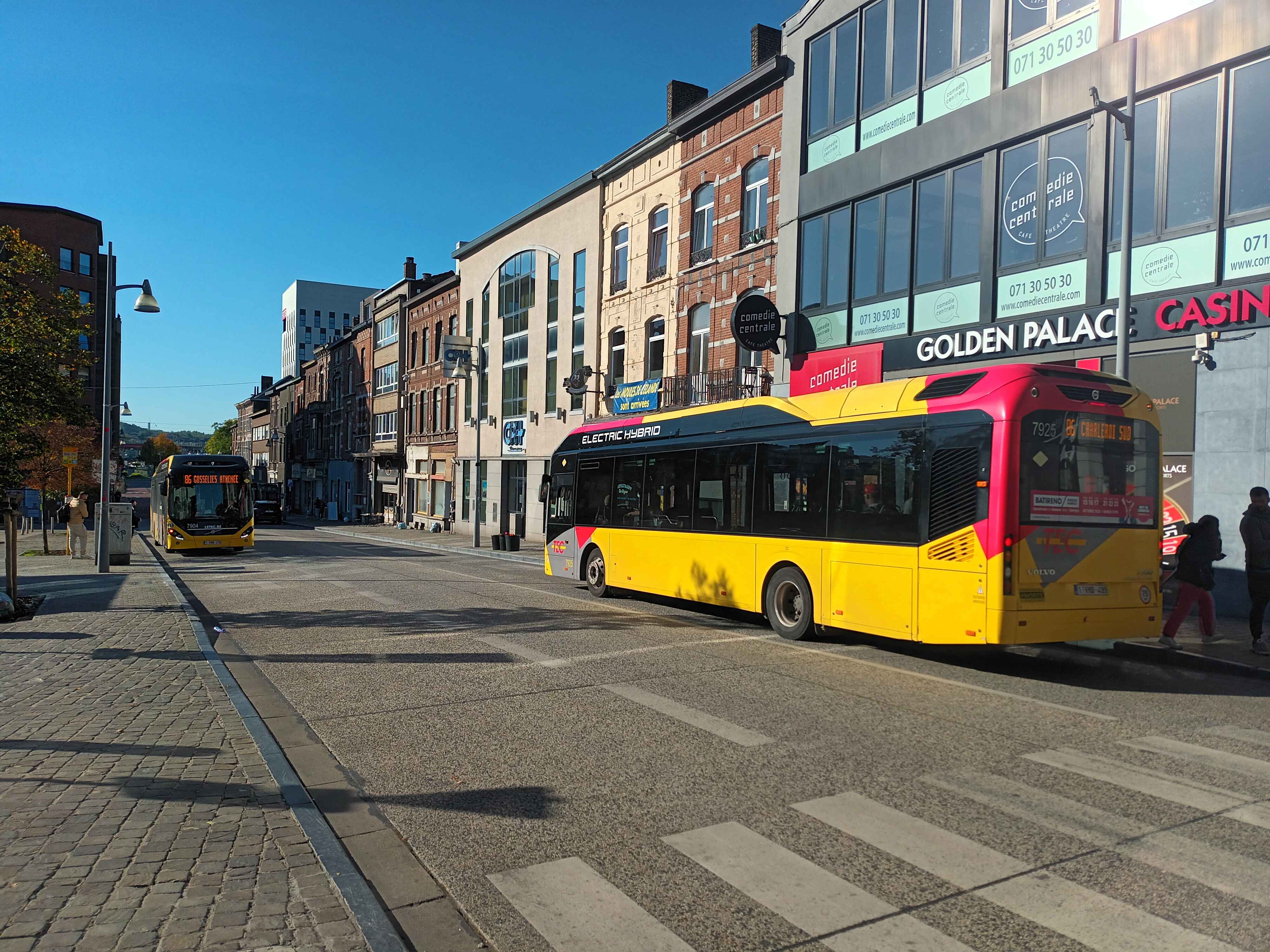 TEC Charleroi: liste des parcours supprimés ce lundi 10 octobre