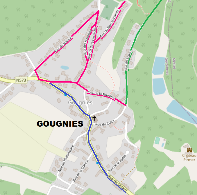 En janvier, il y aura des travaux dans certaines rues de Gougnies