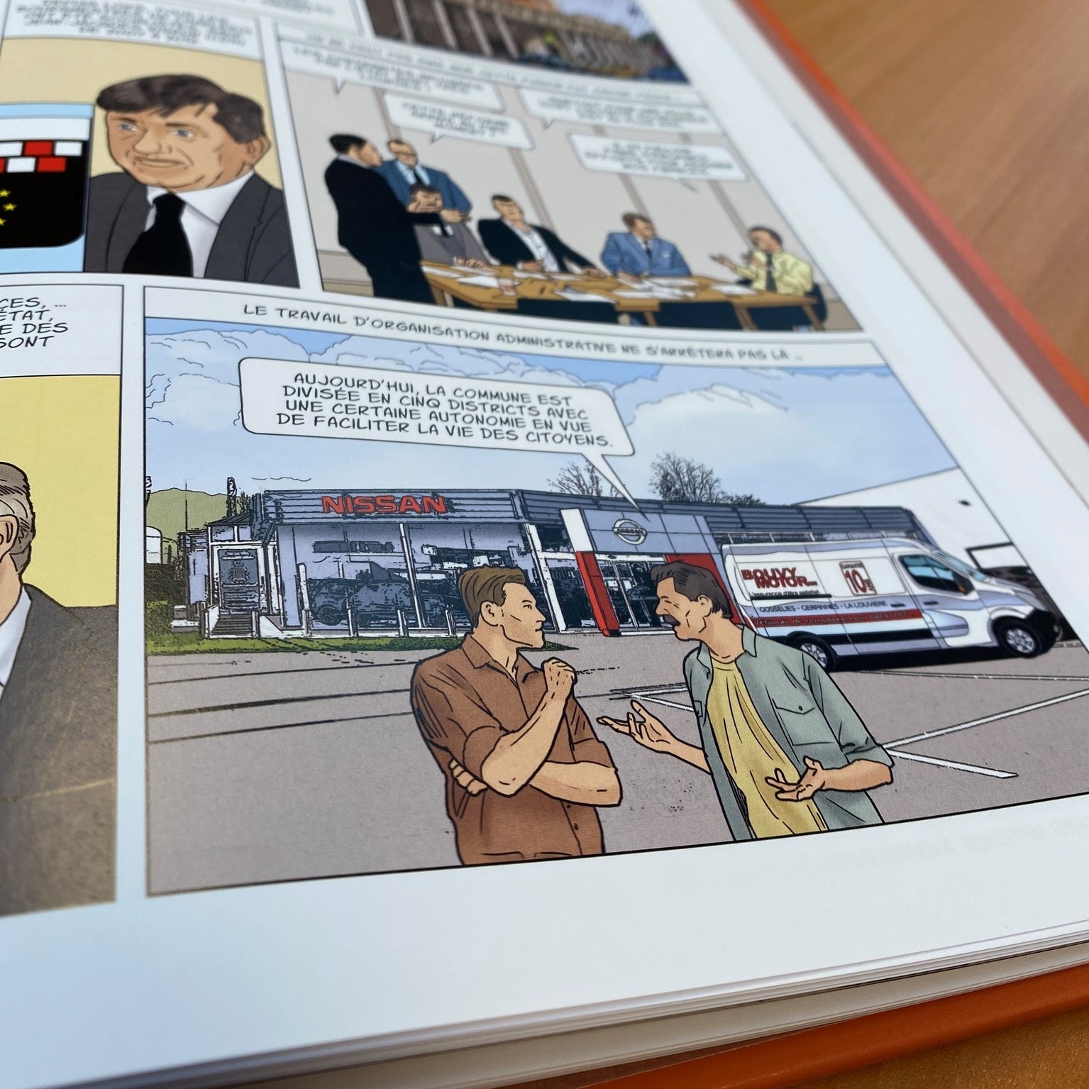 Une BD retraçant l'histoire de Gosselies sera publiée en juin 2023, avec votre aide