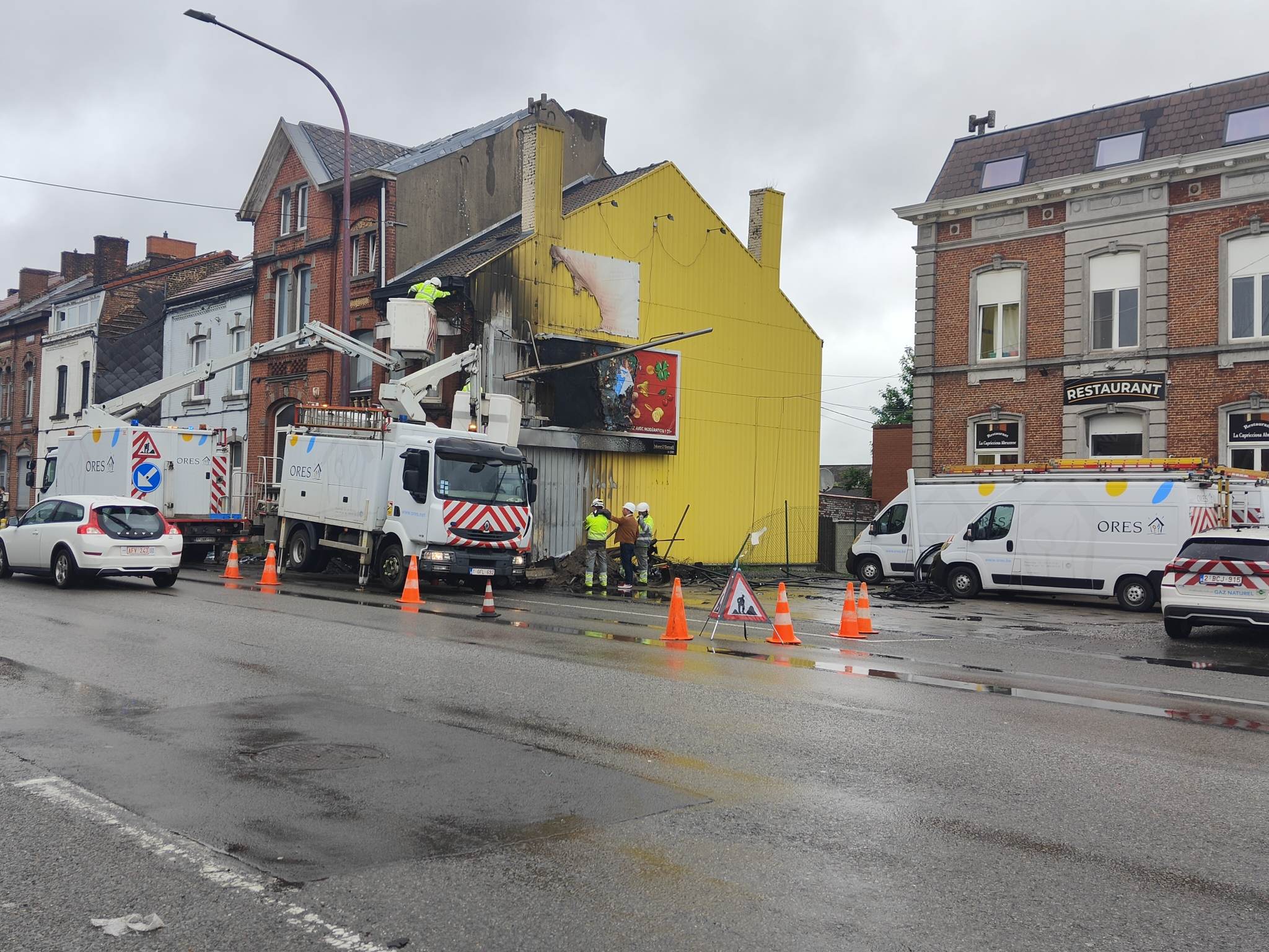 Deux personnes perdent la vie suite a un accident à Marcinelle