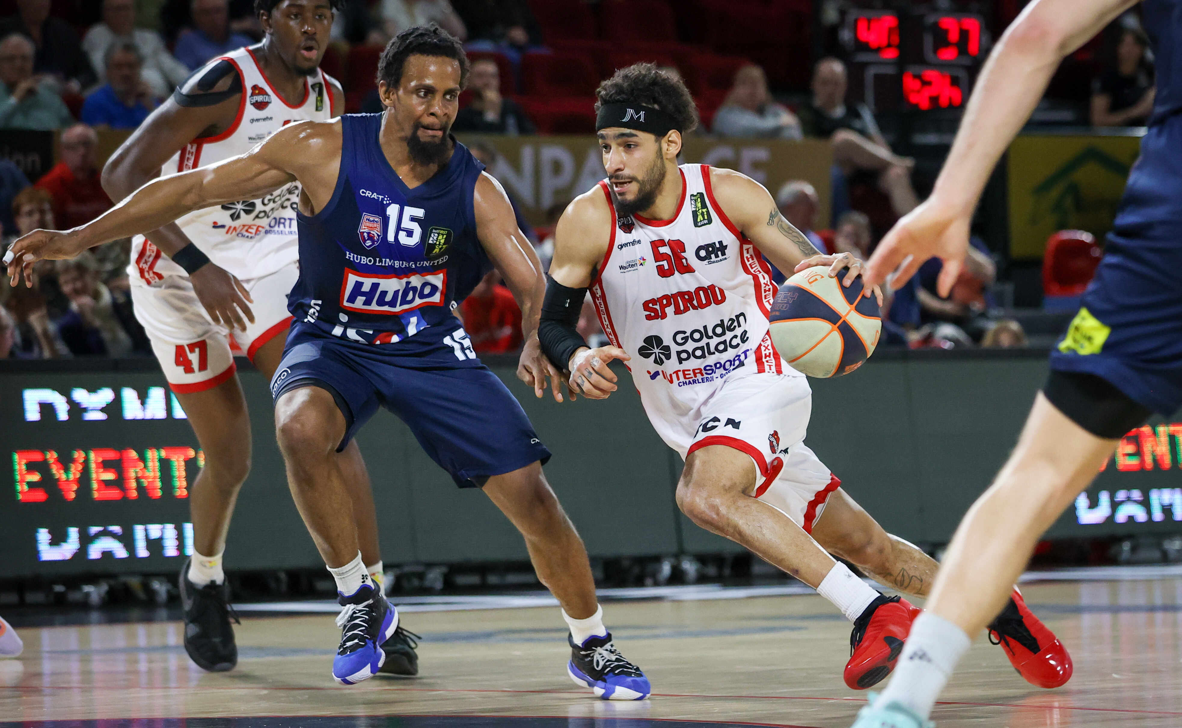 Basket : Charleroi éliminé en quarts des playoffs par Limburg