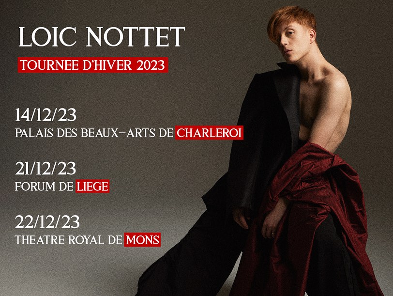 Loic Nottet sera à Charleroi le 14 décembre pour un concert intimiste