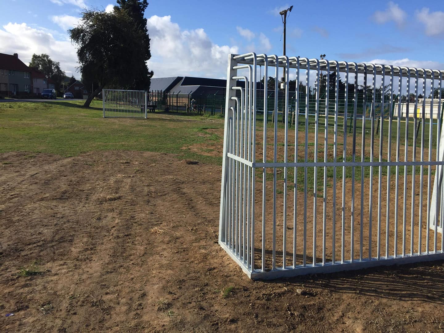 Trazegnies: nouvel espace mini-foot pour la plaine des sports 