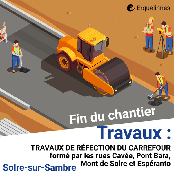 Fin des travaux à Solre-Sur-Sambre