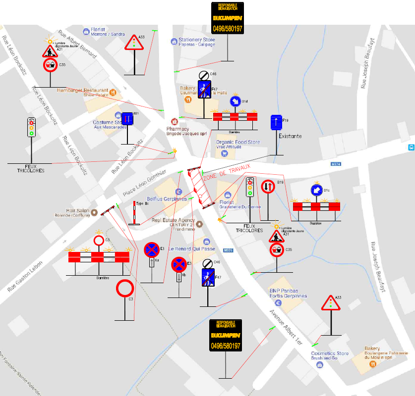 Gerpinnes: travaux d’égouttage 