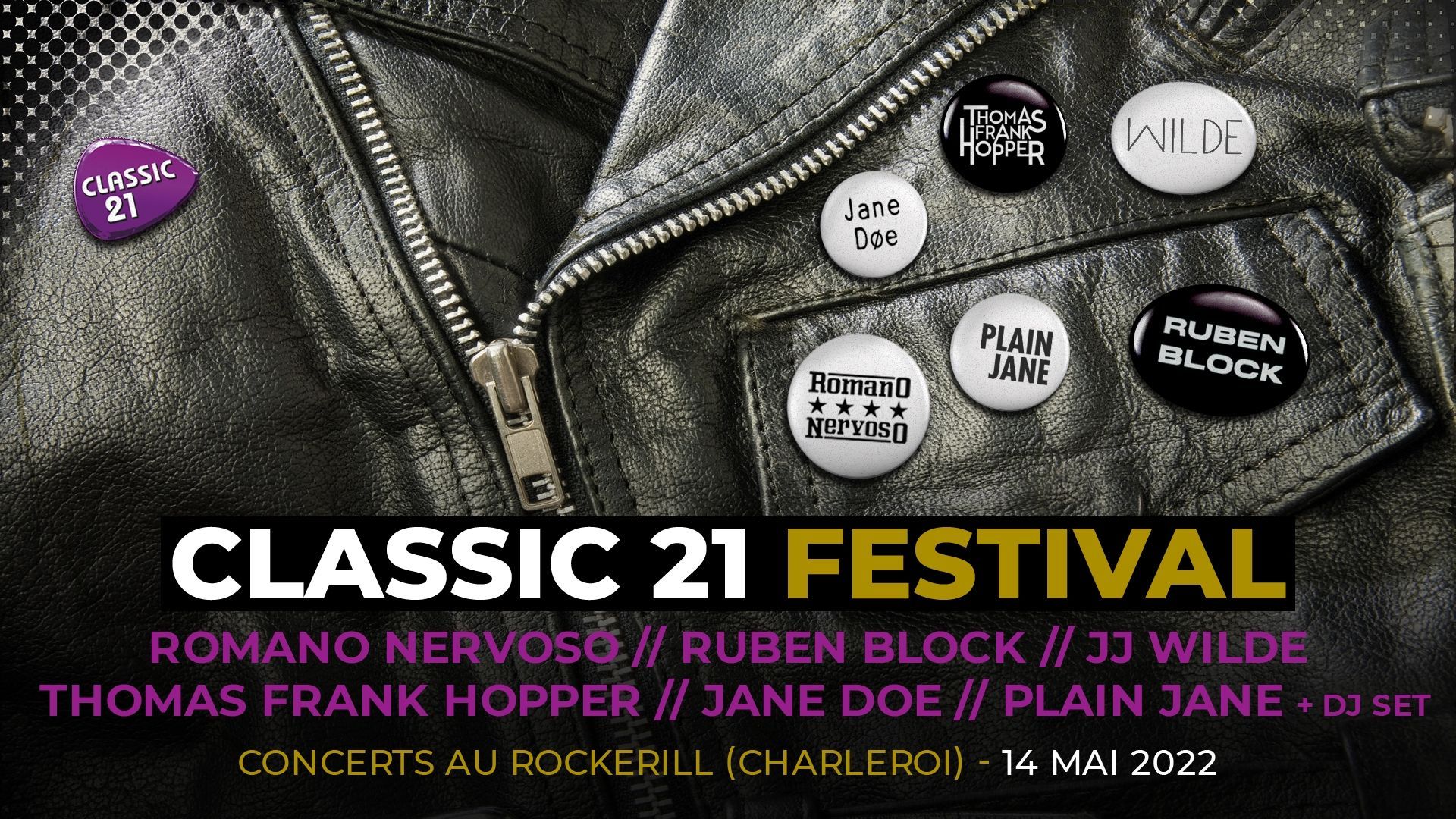 Classic 21 lance son 1er Festival : Rock, fête et découverte !