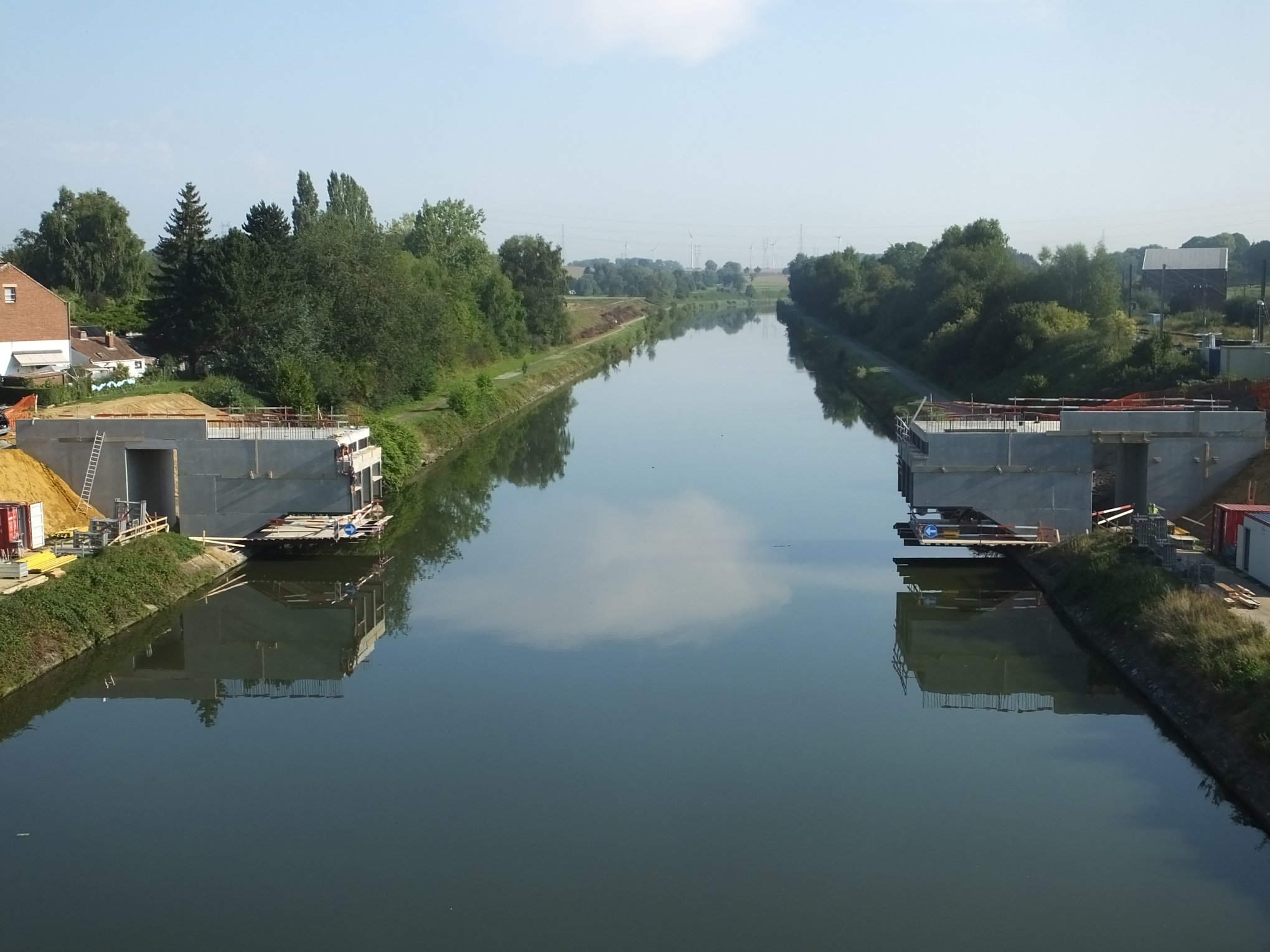 Gouy-lez-Piétons: dernière ligne droite pour le pont provisoire 