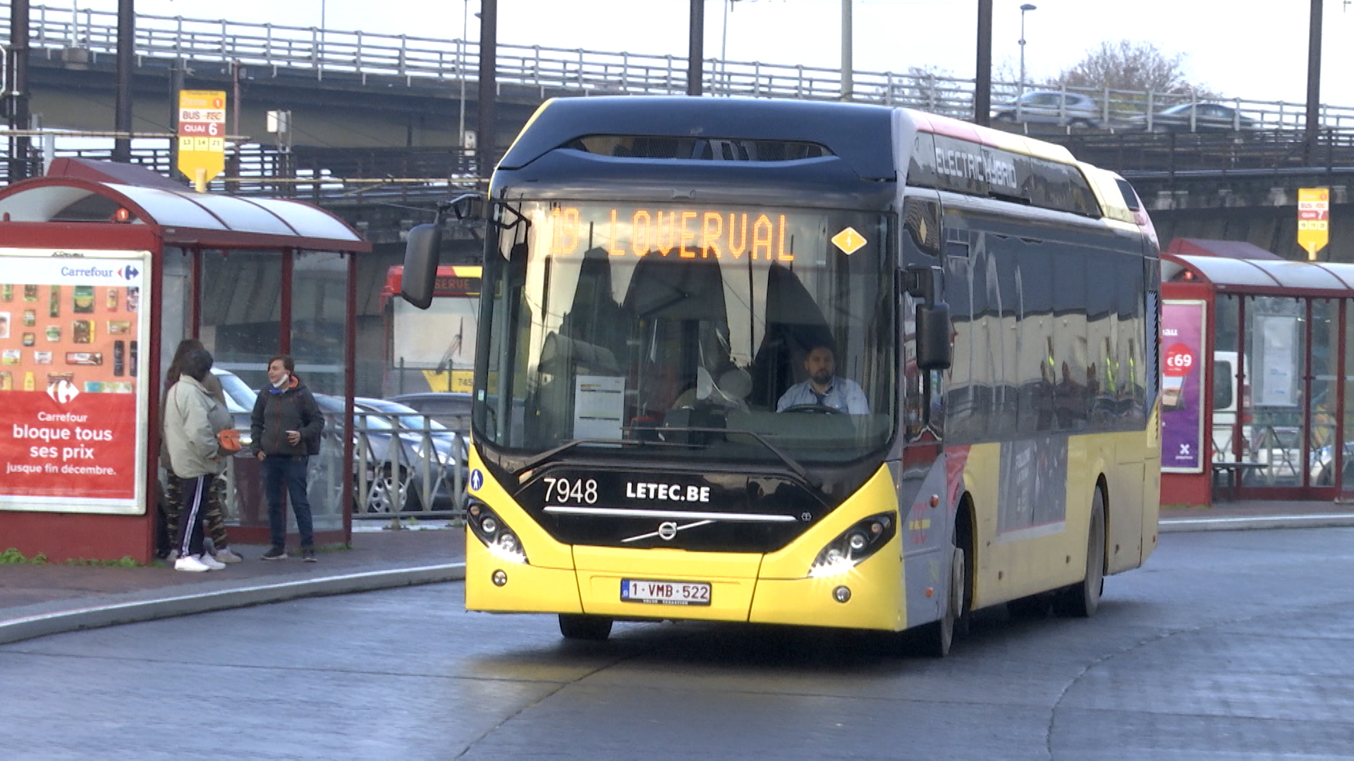 TEC Charleroi: liste des parcours supprimés ce 6 septembre