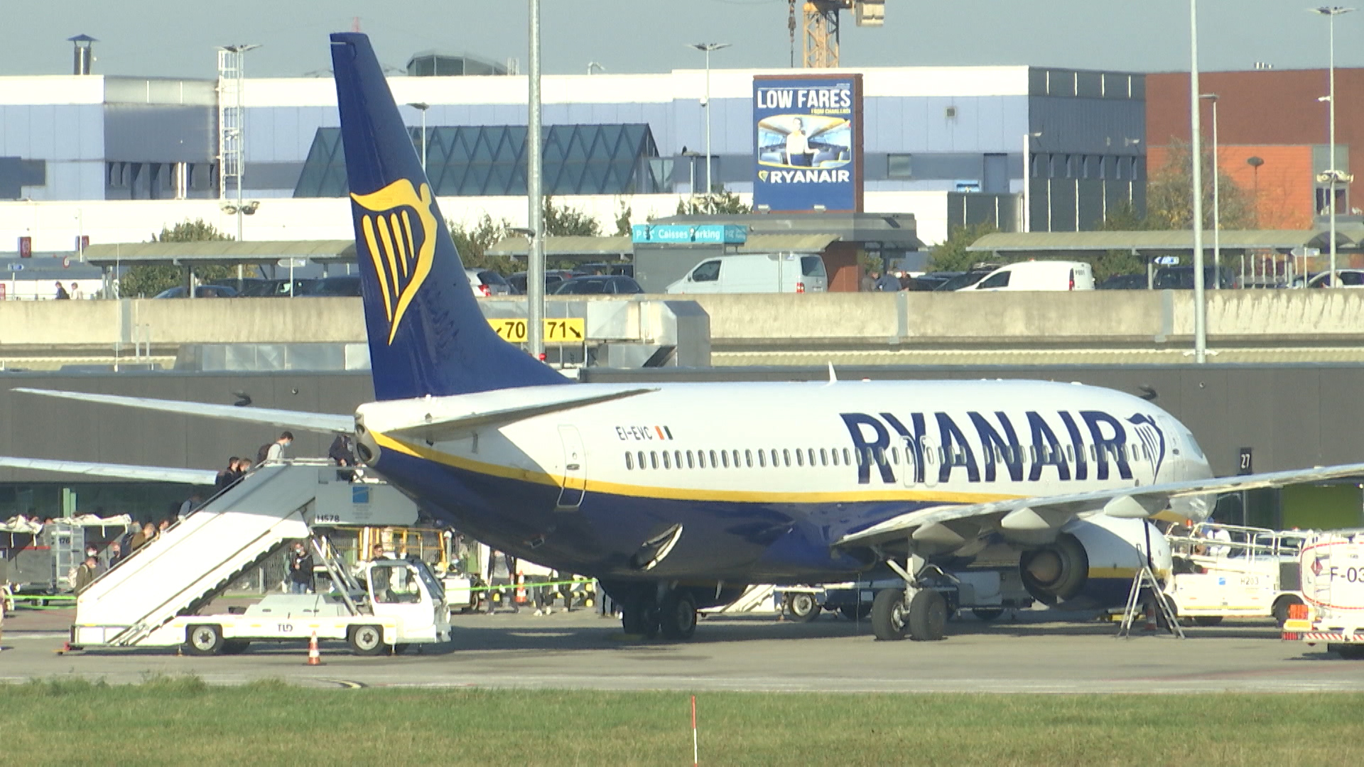 Ryanair annonce cinq nouvelles destinations au départ de l'aéroport de Charleroi