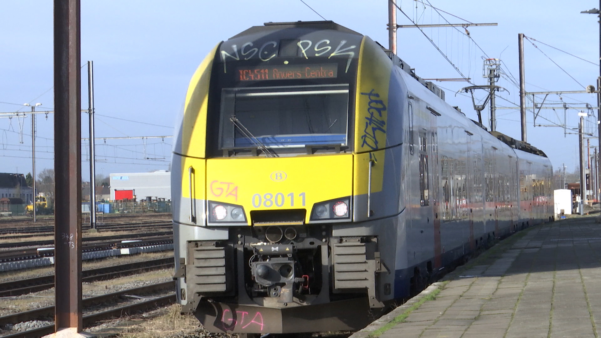 Trafic ferroviaire interrompu entre Charleroi-Central et Luttre 