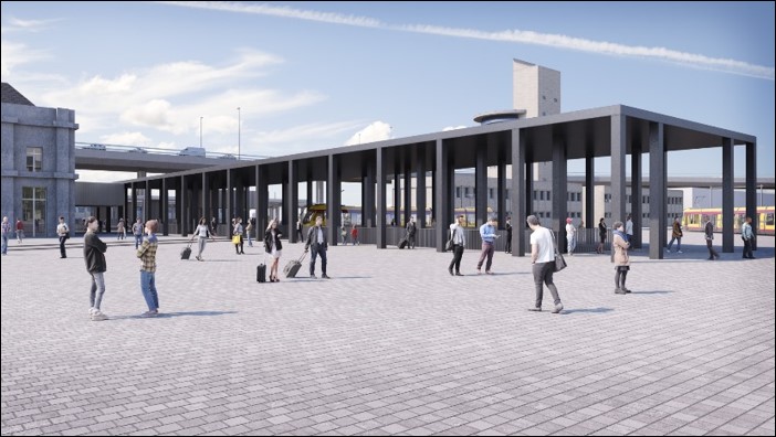 Voici à quoi va ressembler la gare de Charleroi-Sud !