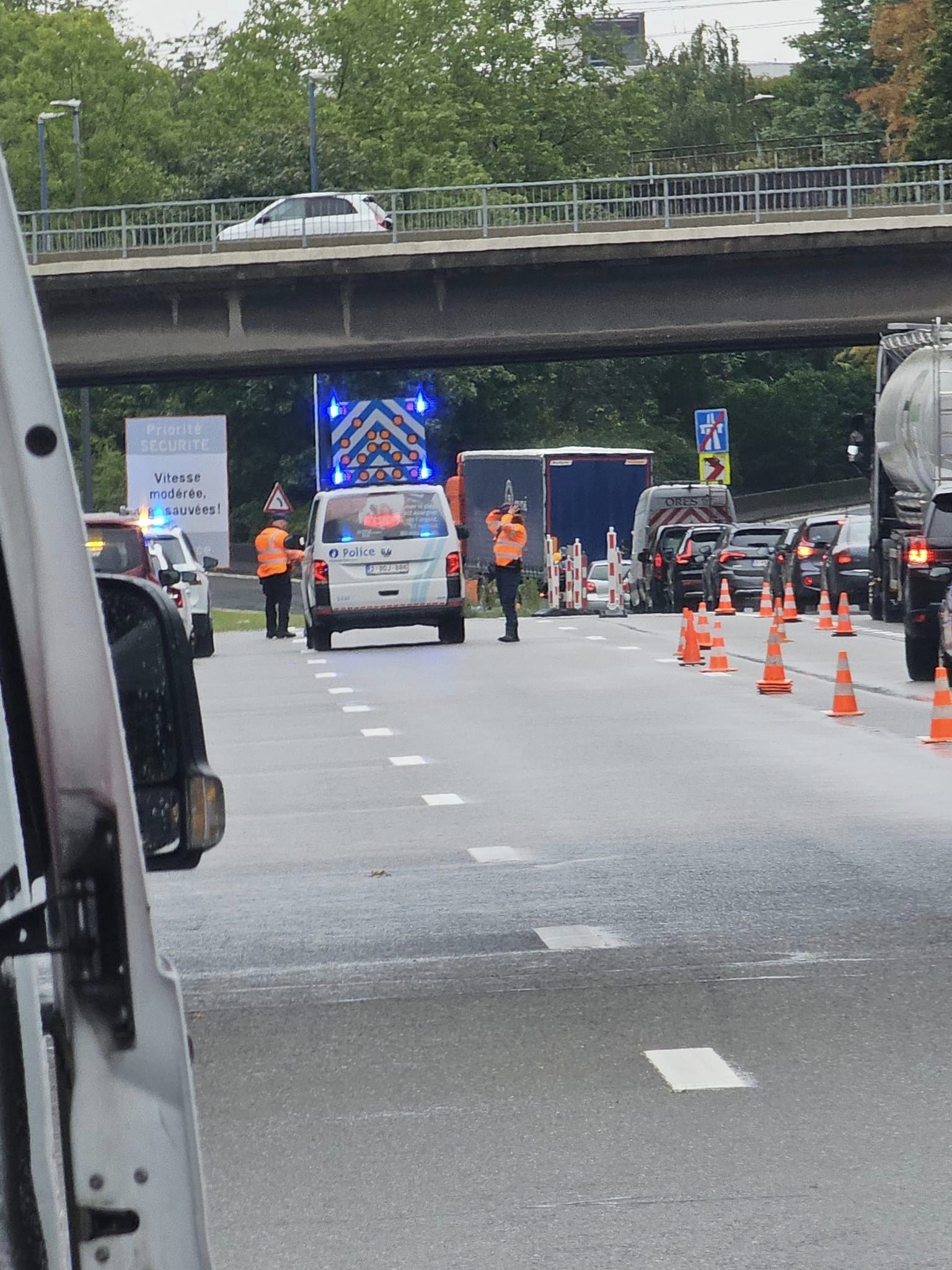 Charleroi: des accidents provoquent d’importants ralentissements