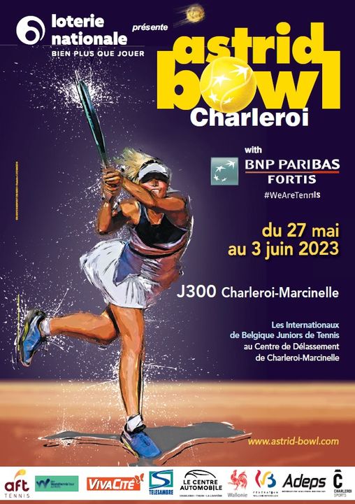 Tennis: L'Astrid Bowl est de retour du 27 mai au 3 juin à Loverval !