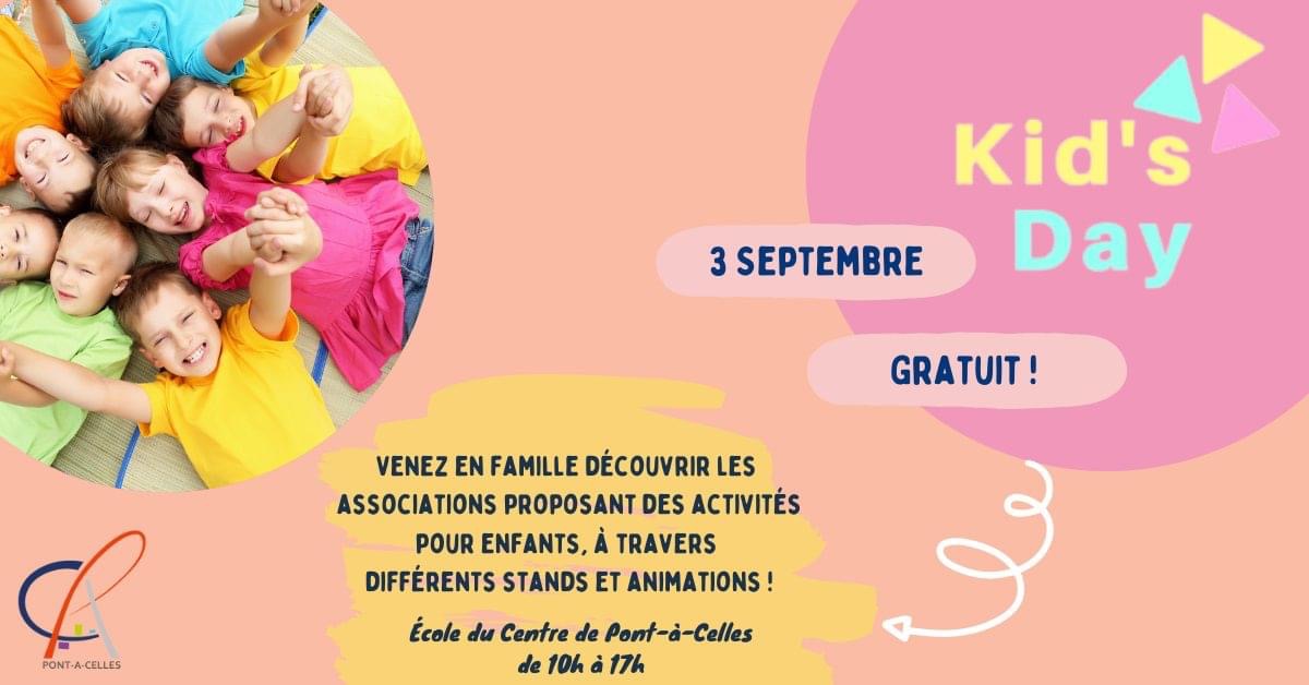 Le Kid’s Day de Pont-à-Celles, c’est aujourd’hui !