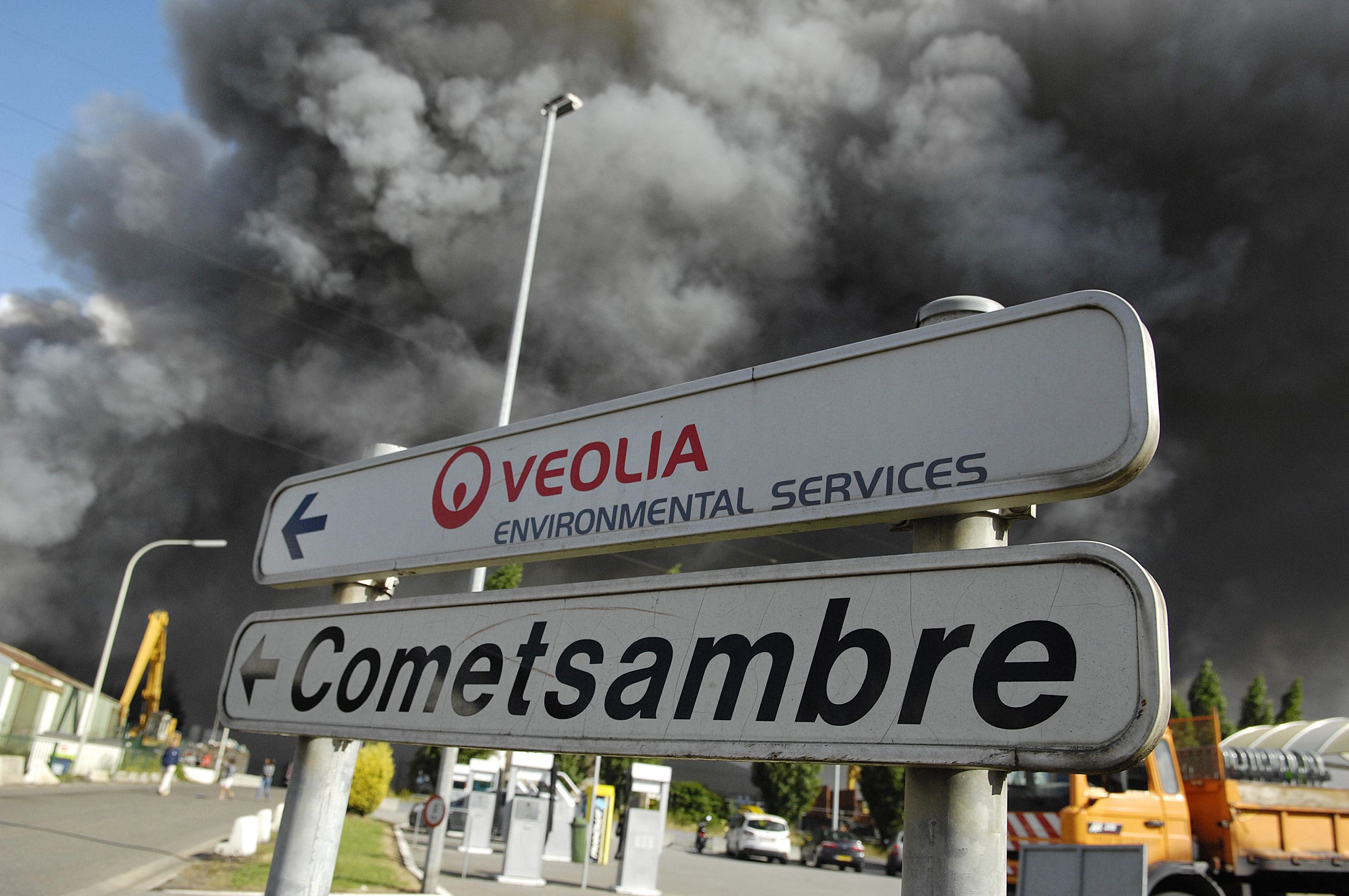 Châtelet: important dégagement de fumée chez CometSambre 