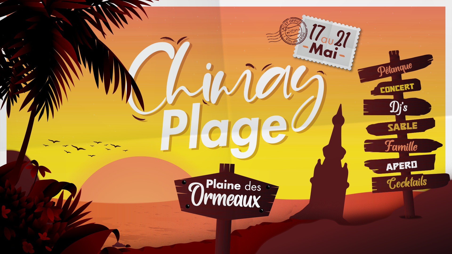 "Chimay Plage" s'installe du 17 au 21 mai sur la Place des Ormeaux ! 