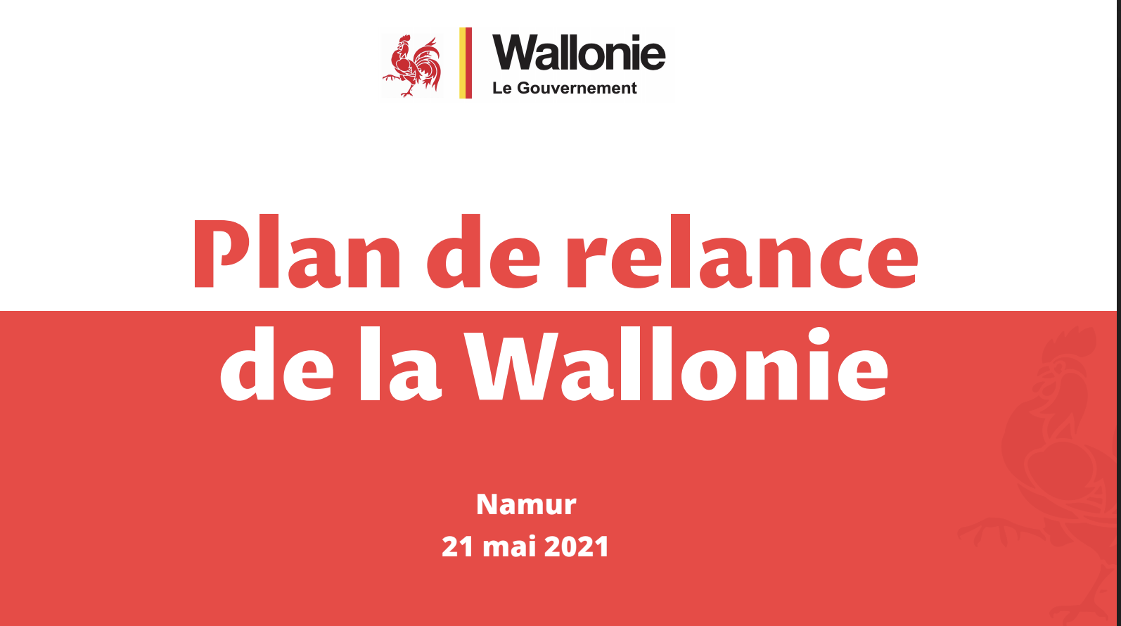 7,64 milliards pour relancer la Wallonie