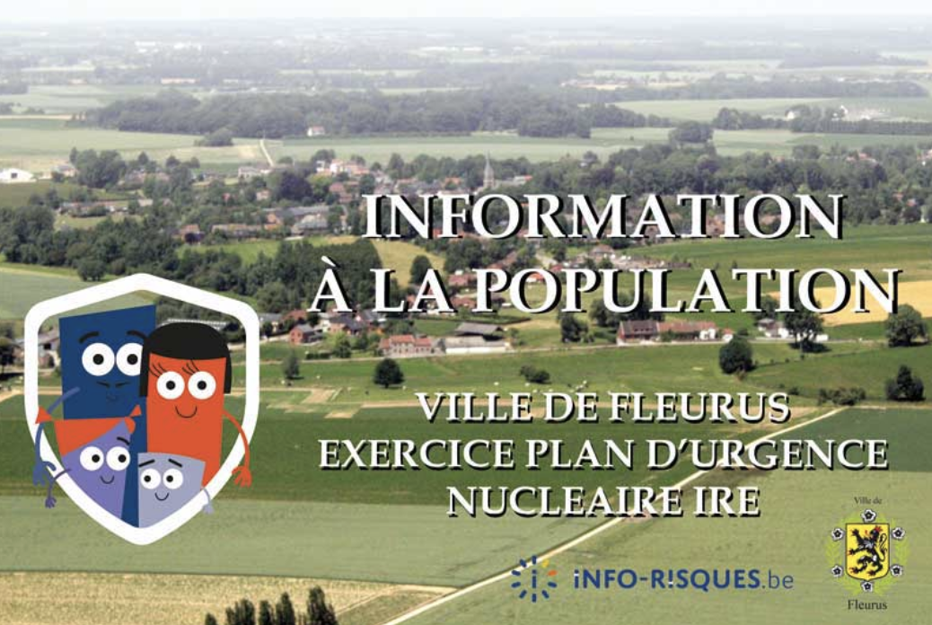 Fleurus: exercice plan d’urgence nucléaire IRE 