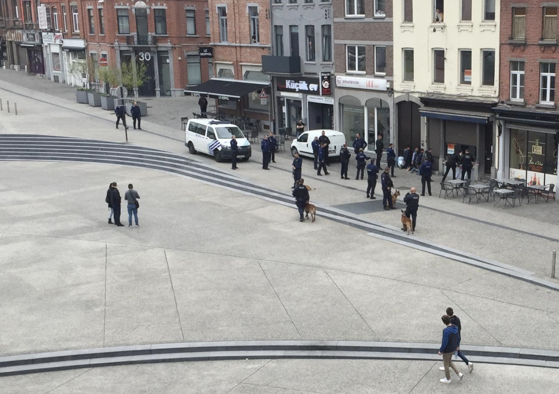 Charleroi : opération policière contre des bandes rivales sur la Place de la Digue