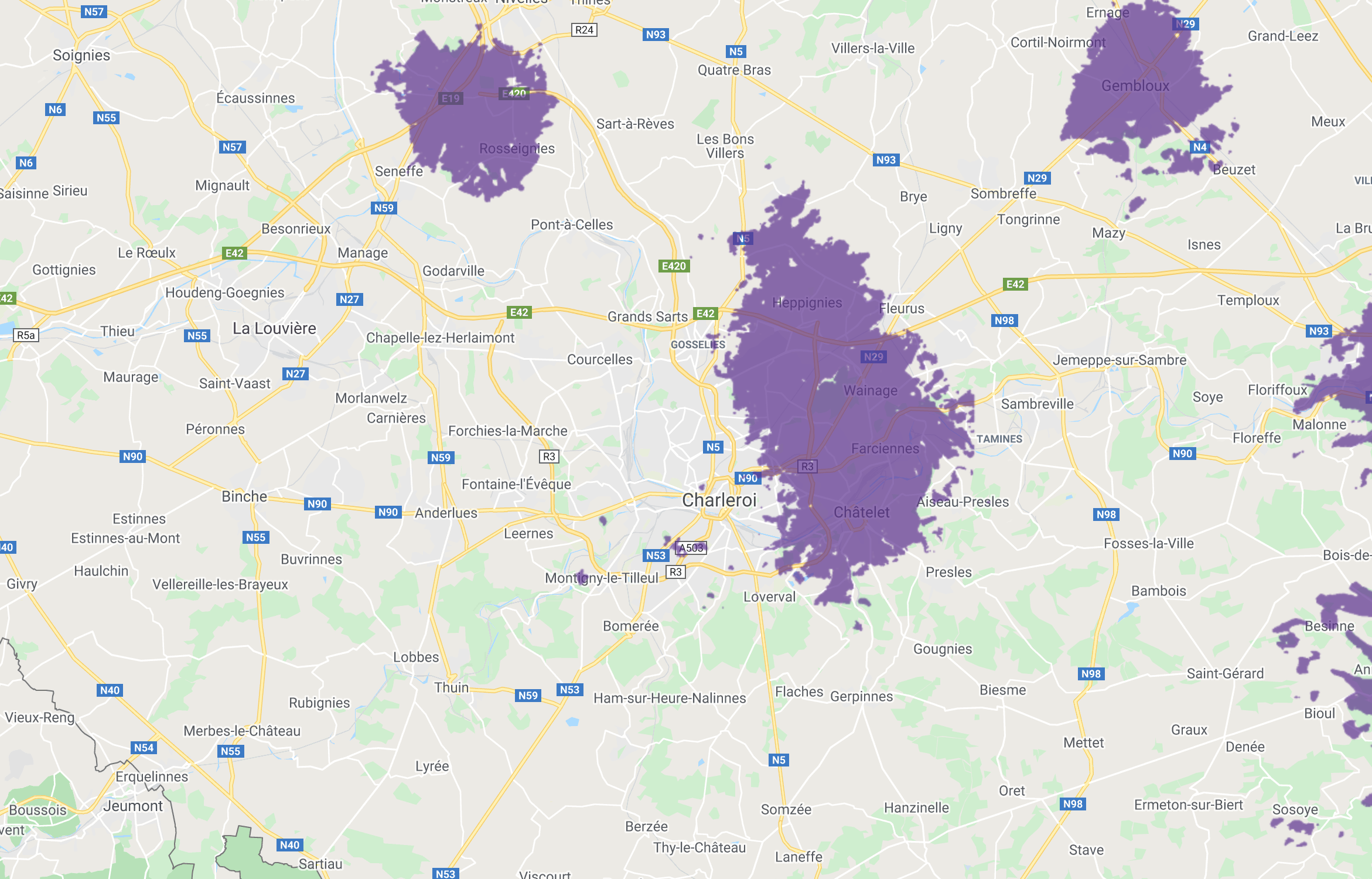 Châtelet va exiger l’interruption du déploiement du réseau 5G sur son territoire