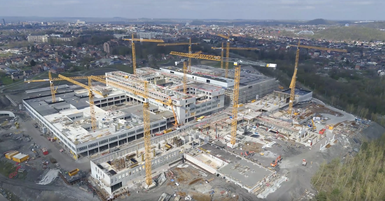 Découvrez les dernières images du chantier du GHDC