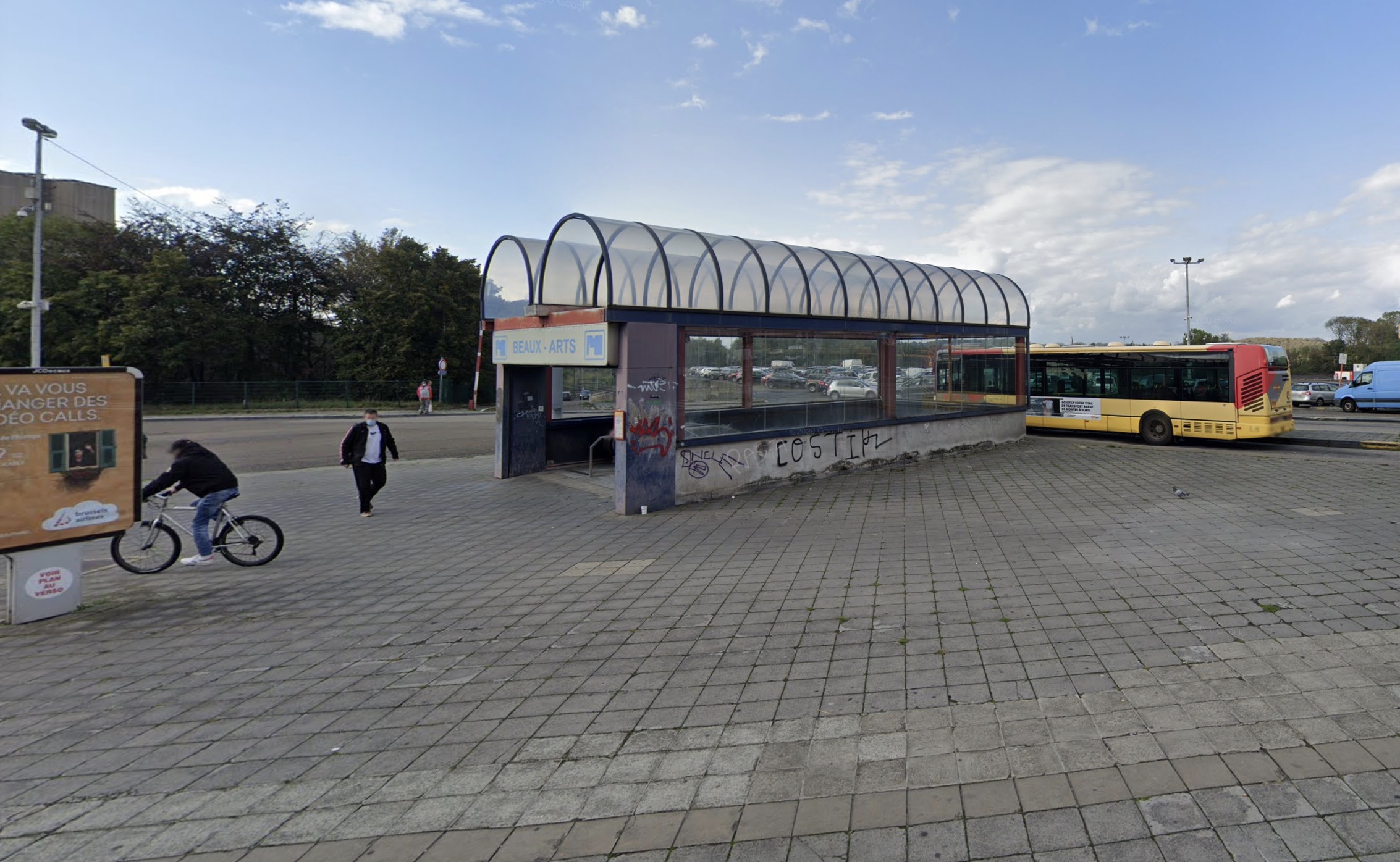 Charleroi: La gare des bus et la station de métro "Beaux-Arts" vont devenir "Palais" 