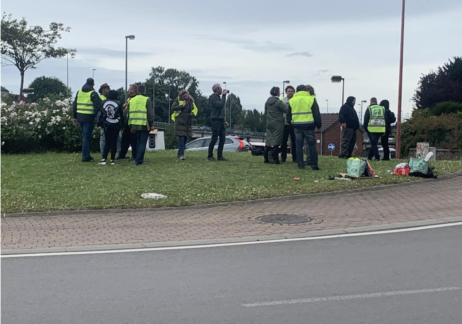 Les gilets jaunes de retour à Charleroi !