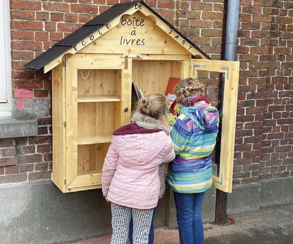 Villers-la-Ville: des boîtes à livres dans les écoles 