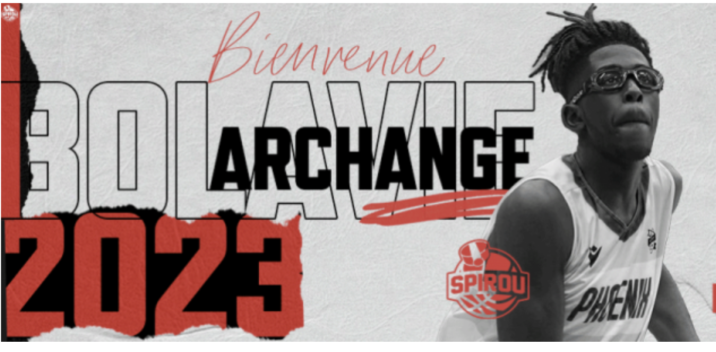 Archange Izaw Bolavie, le nouveau renfort du Spirou