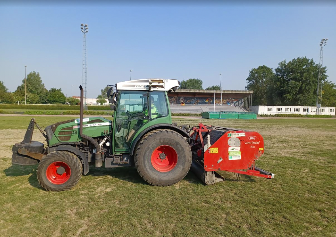 Nouveau terrain pour le stade Augustin Cosse