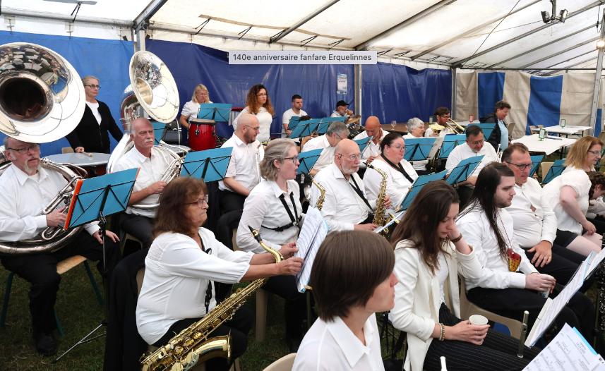 L’Harmonie Royale Communale d'Erquelinnes fête son 140e anniversaire