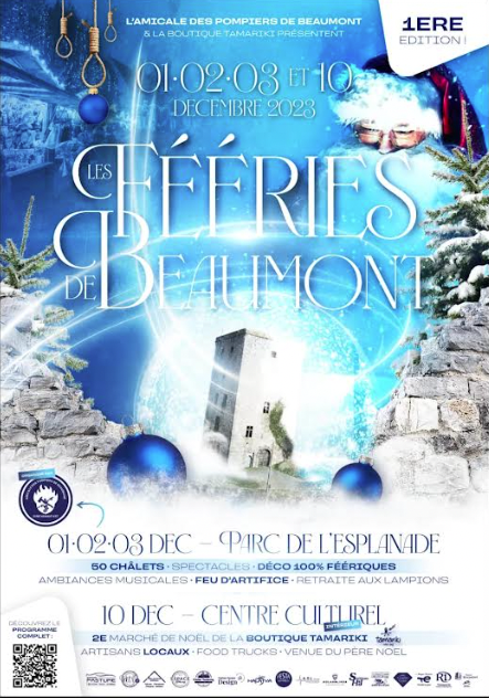 Rendez-vous le 1er week-end de décembre pour "Les Fééries de Beaumont"