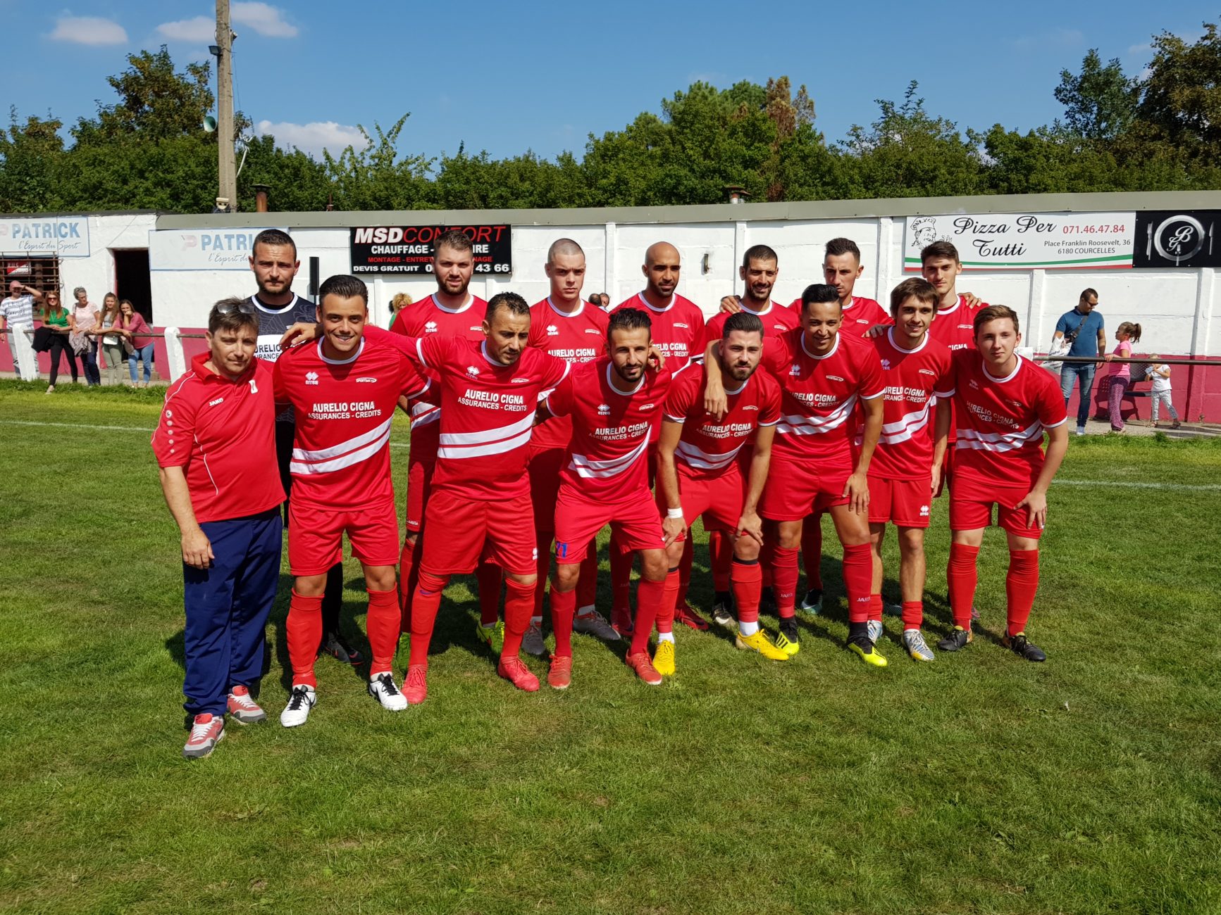 Battu 4-1 à Molembaix, Courcelles n'accède pas à la P1!