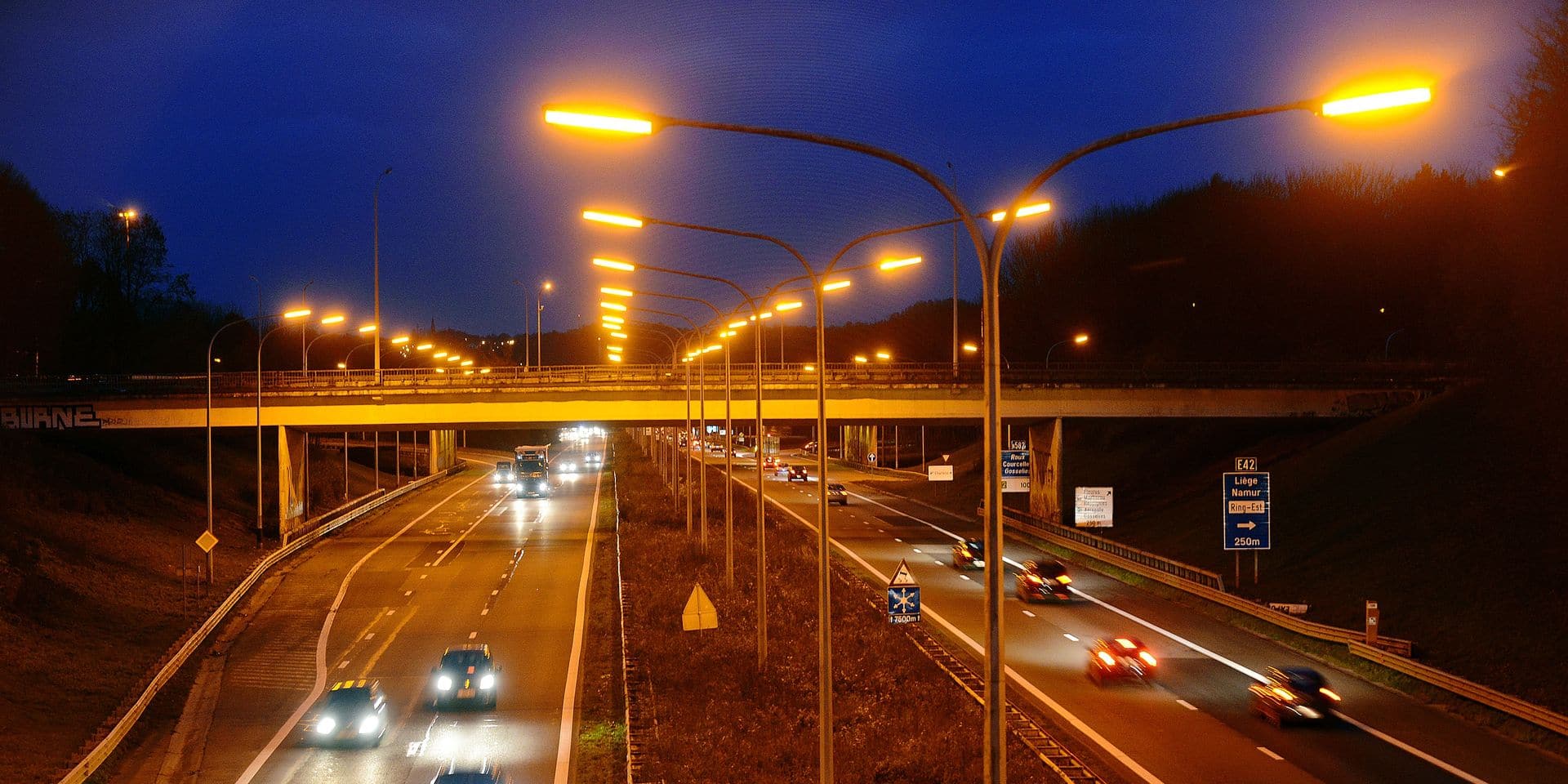 Chapelle-lez-Herlaimont trafic perturbé vers Charleroi sur l’E42/A15