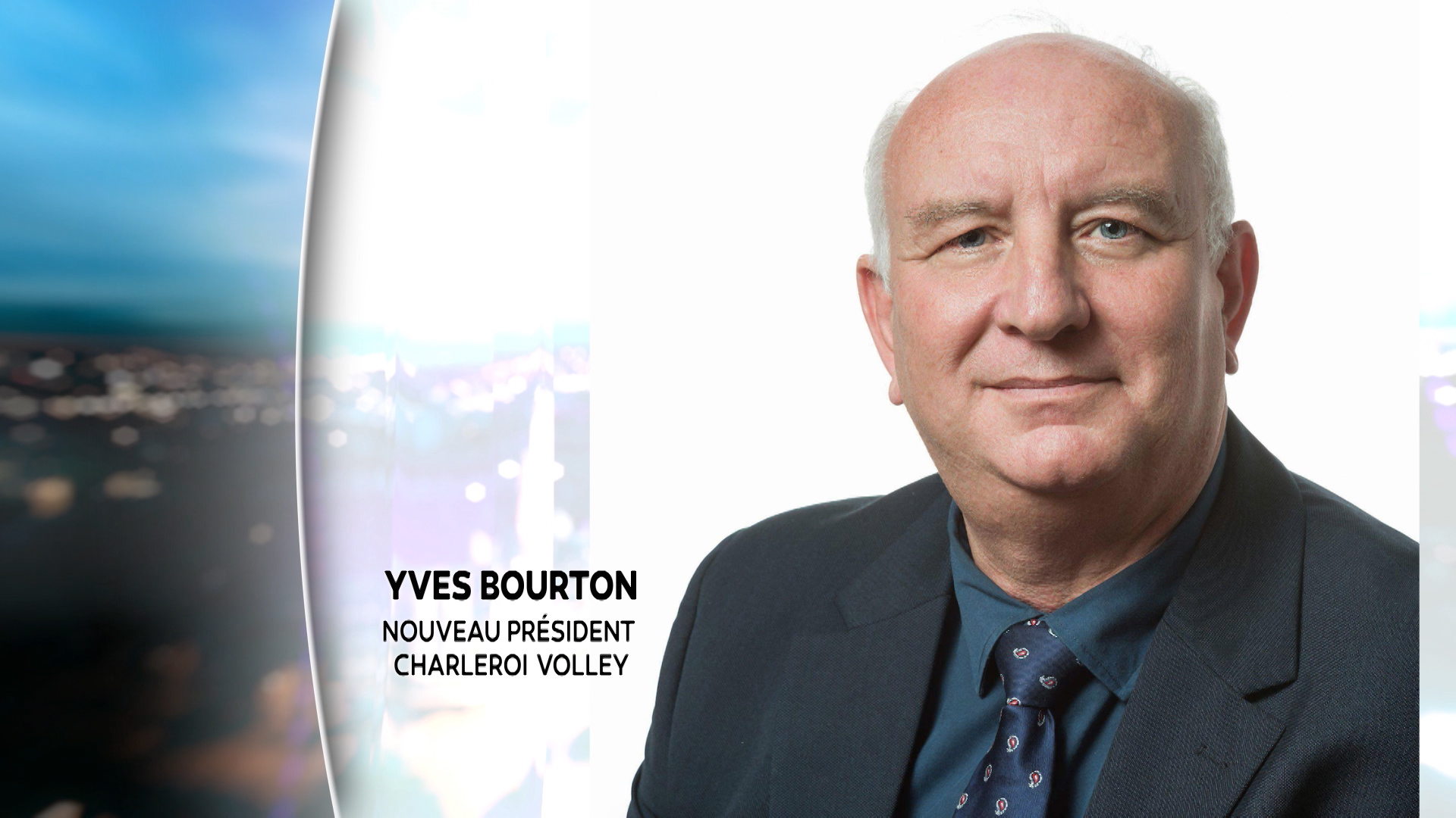 Yves Bourton est le nouveau président de Charleroi Volley