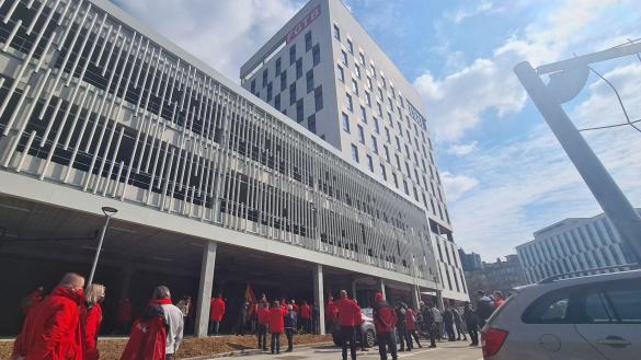 La Caisse Chômage de la FGTB de Charleroi en grève pendant 24h 