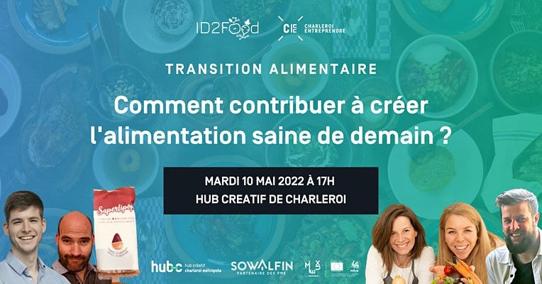 La transition alimentaire à l'honneur ce mardi 10 mai à Charleroi