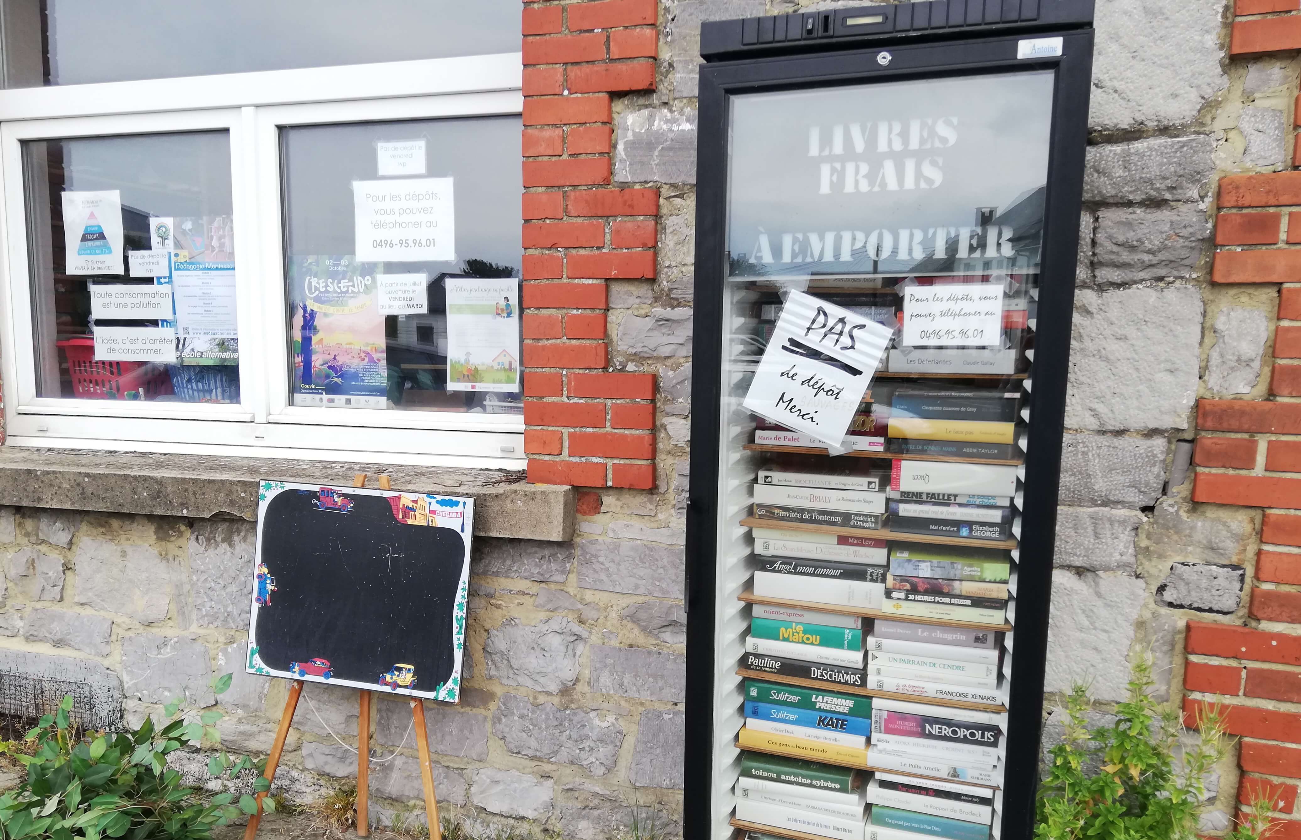 Un frigo à livres bientôt à Biercée