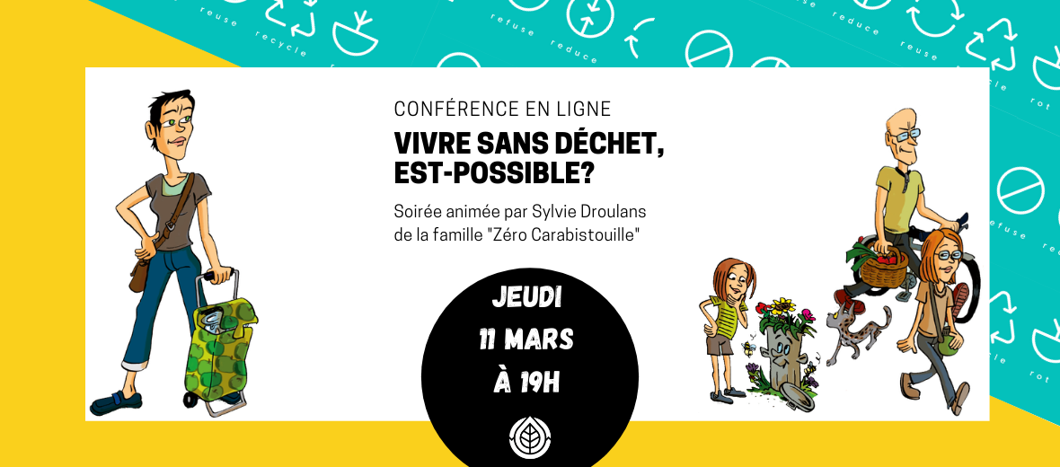 Ipalle proposera le 11 mars, une conférence inspirante afin de tendre vers le « zéro déchet ».