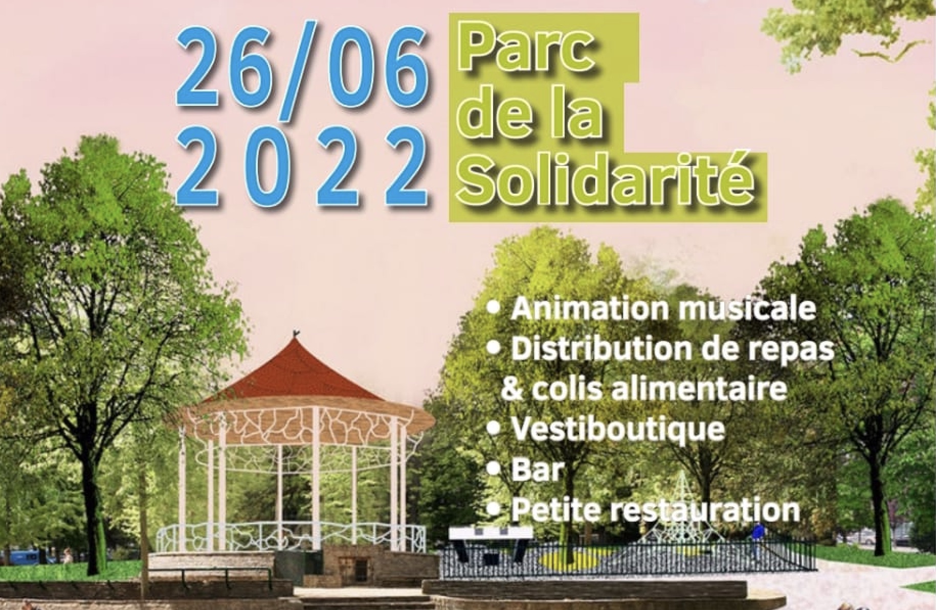 L'asbl La Faim du Mois organise son 1er Parc de la Solidarité ce dimanche 26 juin