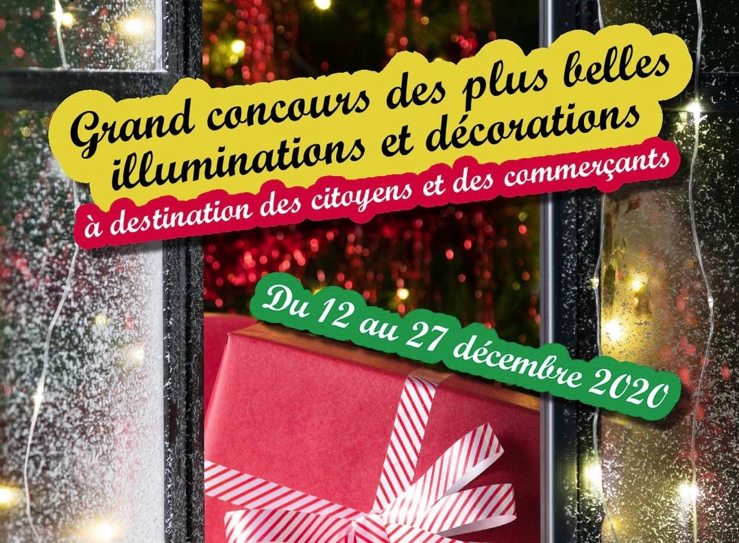 Courcelles organise un concours de décorations de fêtes pour les citoyens et les commerçants