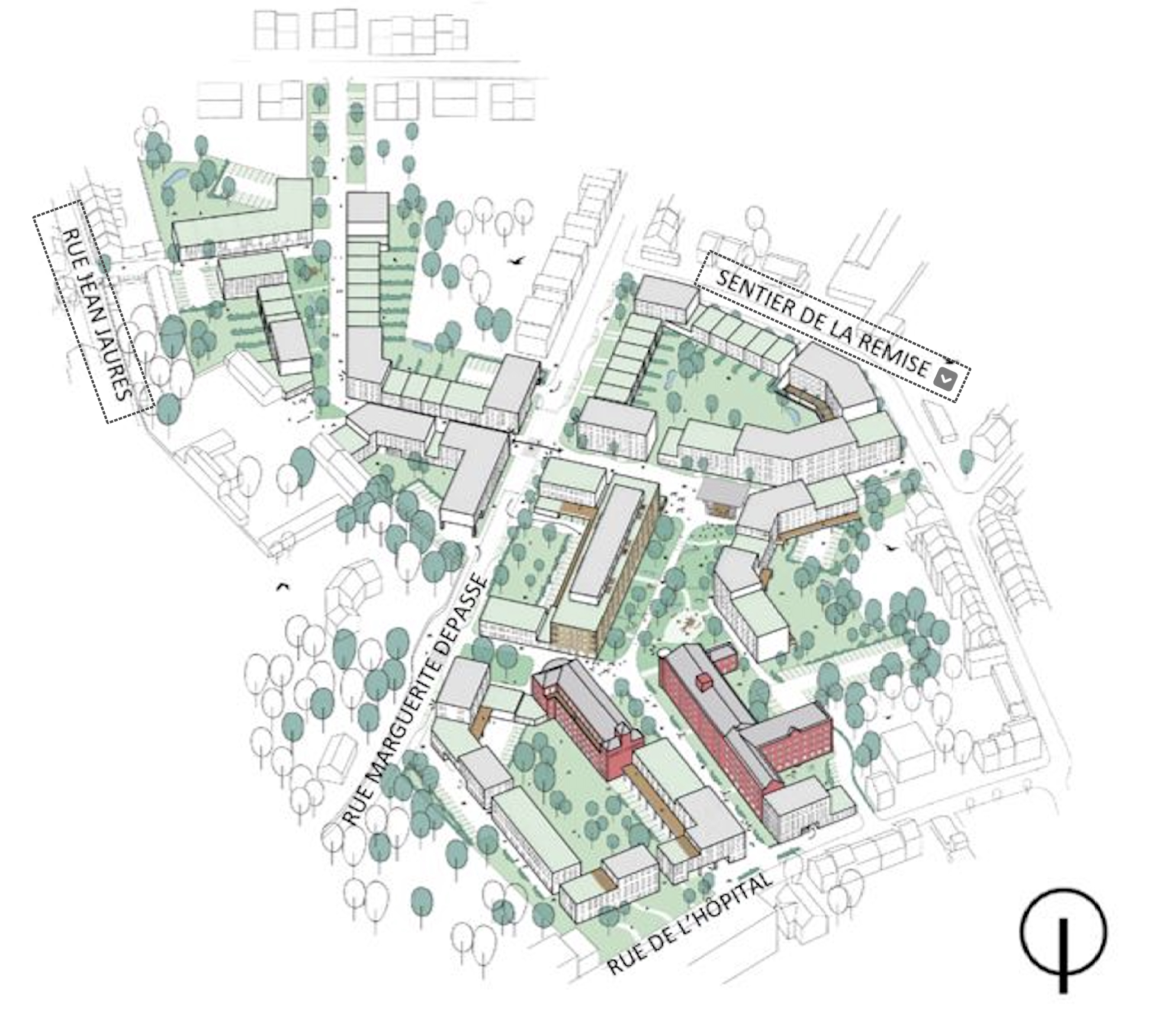 Déménagement du GHdC : le site Saint-Joseph à Gilly sera transformé en zone de logements